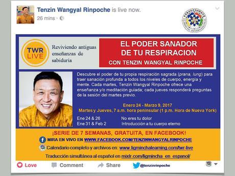 El poder sanador de tu respiración - lama Tenzin Wangyal Rinpoche