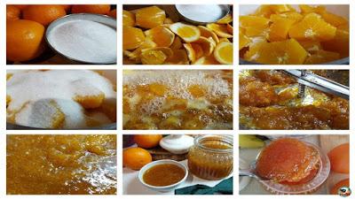 Mermelada tradicional de naranjas