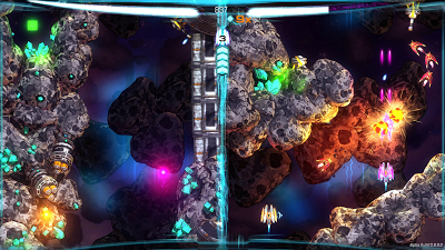 'Dimension Drive', shooter interdimensional español, 