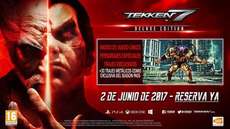 Nuevo tráiler de lanzamiento de Tekken 7, fecha concreta y edición coleccionista