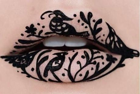Las mejores ideas de labios de fantasía o lip art [FOTOS]