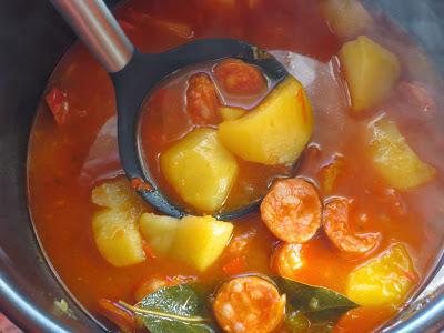 RECETA - PATATAS A LA RIOJANA