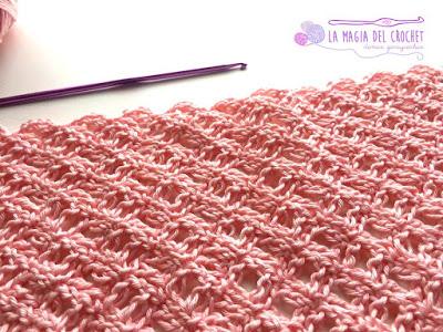 Cómo hacer un Chal en punto Fantasia a Crochet