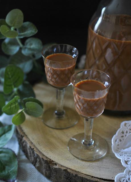 Licor de chocolate y cereza. Receta