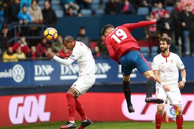 Crónica Osasuna 3 - Sevilla FC 4