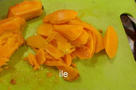 Salsa barbacoa ahumada de mango