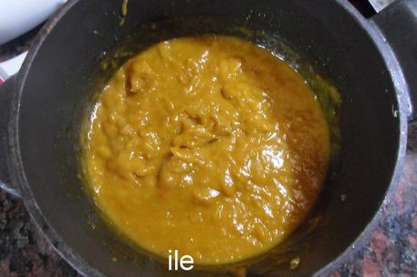 Salsa barbacoa ahumada de mango