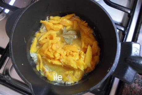 Salsa barbacoa ahumada de mango