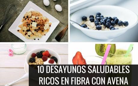 Desayunos saludables ricos en avena