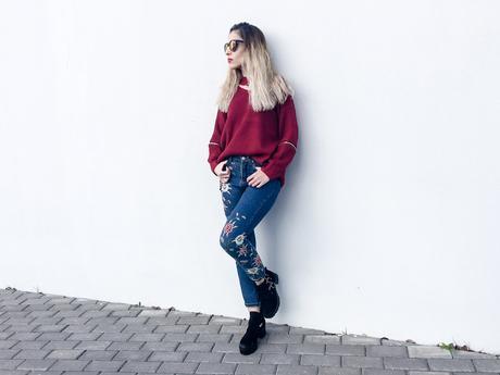 EMBROIDERY JEANS