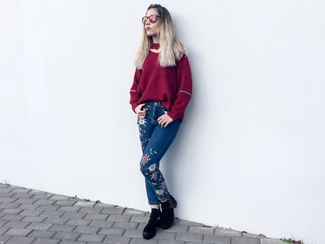 EMBROIDERY JEANS