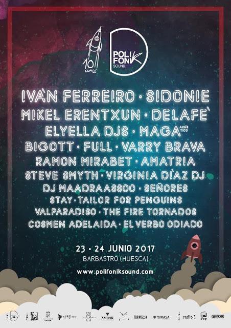 [Noticia] Cartel completo del Polifonik Sound 2017