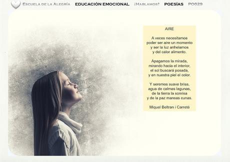 Educación Emocional en la Infancia. Colección Poesías 29