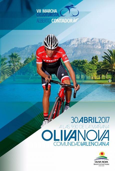 Oliva acogerá la VII marcha cicloturista  Alberto Contador 2017
