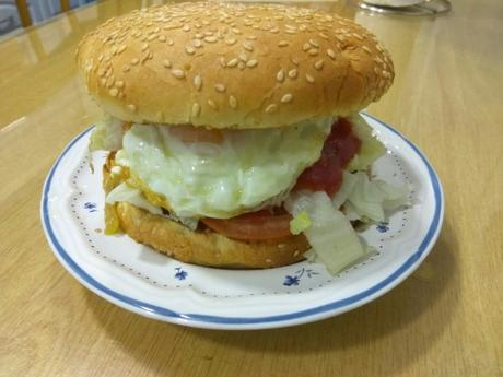 Hamburguesa Casera