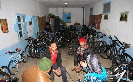 La fundación Contador y bicis para la vida llevan bicis a Marruecos