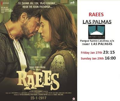 Raees, cine bollywood en España