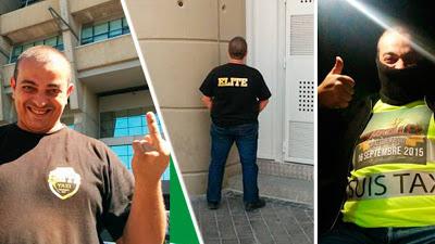 Los taxistas colapsaron Barcelona.