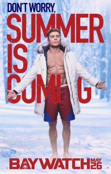 ‘Baywatch: Los vigilantes de la playa’: Carteles de los protagonistas de la película ‘Baywatch: Los vigilantes de la playa’: Carteles de los protagonistas de la película