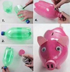 Ideas para reciclar botellas