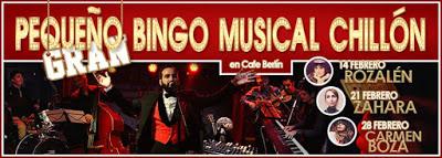 Rozalén, Zahara y Carmen Boza, en el 'Pequeño Gran Bingo Musical Chillón'