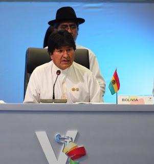CELAC-Evo Morales: urge instaurar nuevo modelo económico social comunitario [+ video]