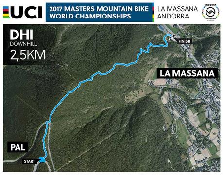 Vallnord Bike Park La Massana sede del Campeonato del Mundo Másters UCI de XCO-DHI