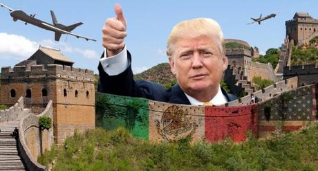 Trump firma orden de construir muro y asegura que lo pagará México
