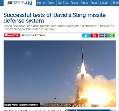 Éxito de las pruebas de sistema de defensa antimisiles Honda de David.