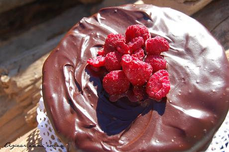 Pastel de Mousse de Frambuesa y  Chocolate
