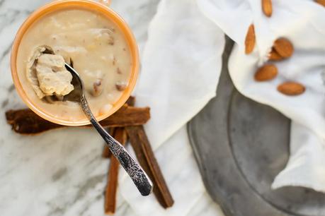 recetas tradicionales recetas sencillas postres recetas pudding recetas españolas postres recetas delikatissen recetas con leche recetas con frutos secos Gachas dulces 