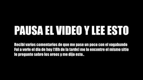 Un ‘youtuber’ le da galletas con pasta de dientes a un indigente: “Le ayuda a limpiarse los dientes”