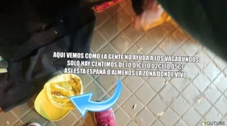 Un ‘youtuber’ le da galletas con pasta de dientes a un indigente: “Le ayuda a limpiarse los dientes” reset centimos