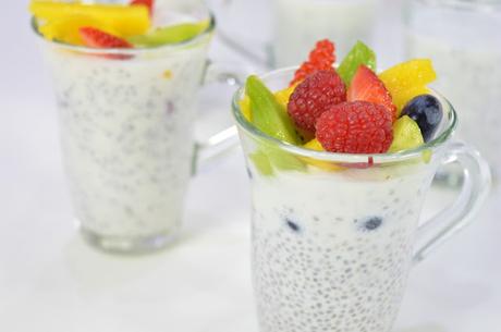 Pudin de chia y coco. VIDEORECETA