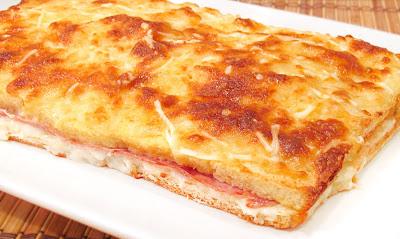 TARTA DE JAMÓN Y QUESO