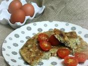 Tortilla berenjena pollo