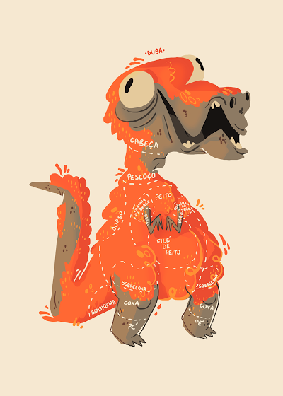 Unas cuantas ilustraciones dinosaurianas... (IV)