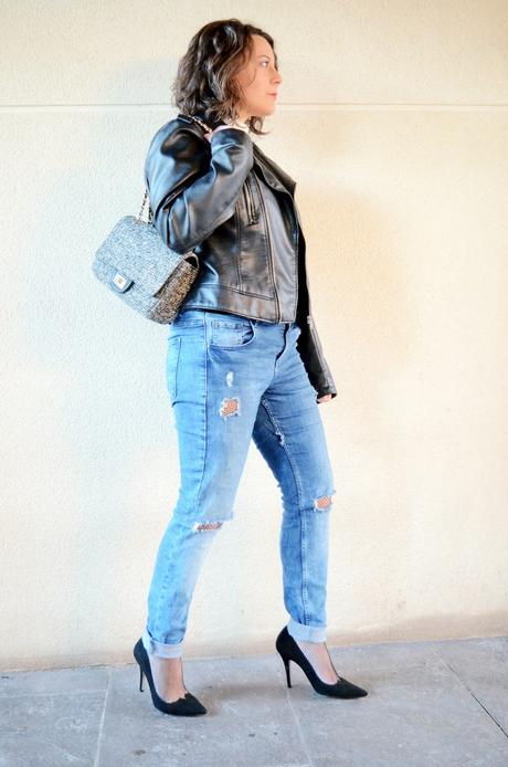 Superposición: Top de terciopelo