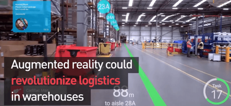 Así es como se planea mejorar la productividad en los almacenes con la ayuda de la Realidad Aumentada