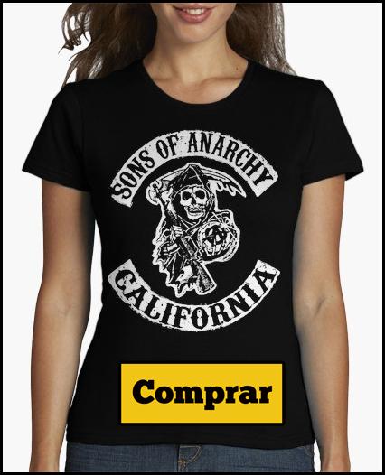 Camisetas para chica y chico de Sons of Anarchy