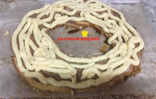 ROSCÓN DE REYES CON MASA MADRE EN THERMOMIX