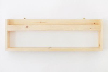 cómo hacer un estante-revistero de madera