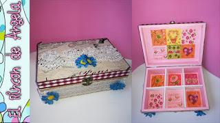 En este video te enseño como decorar un joyero de madera,...