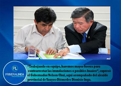 En Yauyos: GORE LIMA Y ALCALDES DISTRITALES UNIFICAN ESFUERZOS PARA AFRONTAR EMERGENCIAS…