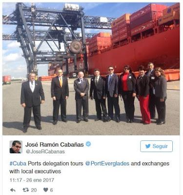 Gobernador de Florida obliga al puerto Palm Beach también a suprimir acuerdo con Cuba