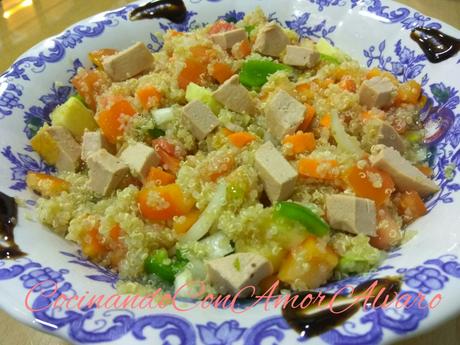 Ensalada de Quinoa al Foie