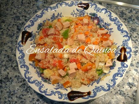 Ensalada de Quinoa al Foie