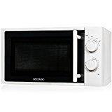 Microondas blanco, input 1200W, output 700W, 20 l, 6 niveles, Cecotec White