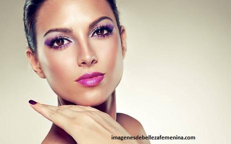 imagenes de rostros de mujeres maquilladas antes