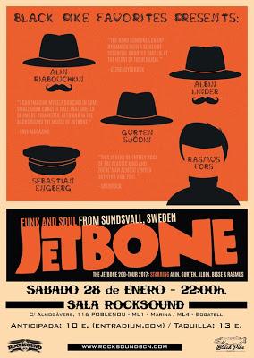 Jetbone, tonite en BCN Rock City